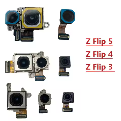For Samsung Galaxy Z Flip 3 4 5 Back Front Wide Selfie Iris Scanning ZFlip4 ZFlip5 F711B F721 F731 T