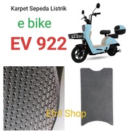Exotic e-bike EV922 or EV 922 Electric bike Carpet with Rubber Pattern