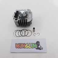 ชุด ลูกสูบ แหวนสูงหลบวาล์ว WAVE110i DREAM SUPERCUP ลูก54 ลูกสูบ54 เสื้อลูกสูบเดิม เวฟ W110i ลูก54เว