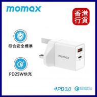 摩米士 - ONEPLUG 25W雙輸出快速充電器 白色 #UM56UKW