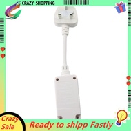 13A AC240V Leakage Protection Rcd Socket Adaptor Home Circuit Breaker Leakage Protection Plug- Uk Pl