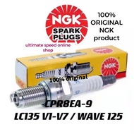 NGK PLUG CPR8EA-9 NGK Lc135 wave125 Y15 FZ150 plug