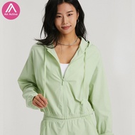 AirActive UV Protection Jacket Cool Fabric Hooded Zipper Sports Leisure Wear Running Fitness Windbre