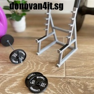 DONOVAN4IT Pen Holder, Stylish Decor Fitness Themed Barbell Rack Pen Rack, Gift Giving Pen Container