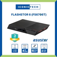 ASK SELLER FIRST ? WhatsApp0193710000 ASUSTOR FLASHSTOR 6 (FS6706T) M.2 NVMe SSD NAS