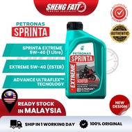 PETRONAS SPRINTA EXTREME 5W-40 Minyak Scooter Fully Minyak Original Shengfatt 100% Ori Minyak Petron