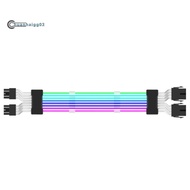 .ARGB Power Supply Extension Cable Cord Motherboard RGB Extension Cable for Computer