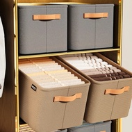 Foldable Clothes Storage Box Organizer Drawer Jeans Pants Organizer Large Closet Organizer Basket