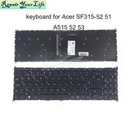 PT-BR Brazilian Portuguese Backlit Keyboard For Acer Swift 3 SF315-52 SF315-51 51G N17P4 A515-52 53 