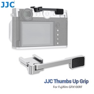 JJC GFX100RF Thumb Up Grip for Fujifilm GFX100RF Camera, Metal Hot Shoe Finger Grip with Cold Shoe M