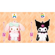 My Melody Kuromi Genuine Japanese Teddy Bear Backpack Sanrio Amuse Authentic