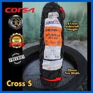 ◠ ➟ ✙ CORSA TIRE Cross-S 14 by TAKARA TIRES (FREE tire sealant, tire valve and TAKARA sticker)