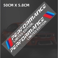 A Pair Of Silver White Letters Hood Bumper Body Fenders Sports Car Racing Waterproof Envelope Sticke