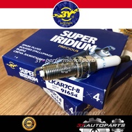 【100% Genuine】 LKAR7CI-8 91654 Super Iridium 3Y Spark Plug For Toyota/ Nissan/ Perodua/ Subaru/ Mazd