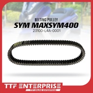 SYM MAXSYM400 BELTING PULLEY 23100-L4A-0001 TIMING BELT V-BELT MAXSYM 400