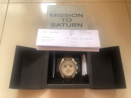 全新港行有2年保養單Mission to Saturn土星Swatch x Omega 手錶The Bioceramic moonswatch moon swatch collection watch 啡色brown