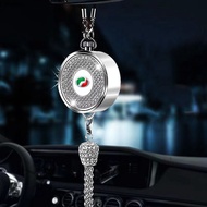 Car Zinc Alloy Crystal Diamond Perfume Pendant Pendant Rearview Mirror Decoration For Perodua Myvi B