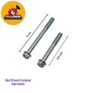 MESIN DA BOLT 10 KEY 8 M6x45 m6x60 original cvt block bolt clutch block engine length 4.5cm and 6cm 