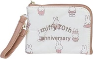Marimo Craft DBM-3104 Miffy 70th Anniversary History Series Daily Pouch, Approx. W4.9 x H3.1 x D0.6 