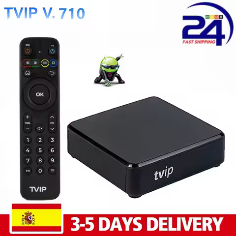 TVIP710 S-Box v.710 Smart Android TV Box Amlogic S905W2 1GB RAM 8GB 4K UHD Android11 TVIP S-Box TVBO