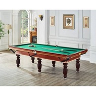 283x150x85cm 9ft Feet Kaki American Pool Snooker Table MDF Hardboard Style Home Commercial Entertainment Use 美式台球桌