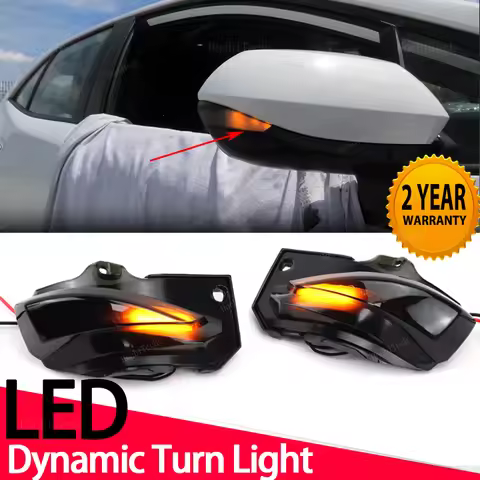 Smoked Lens Side Mirror Sequential Turn Signal Light For Toyota Corolla Sport E210 Sienta XP170 Yari