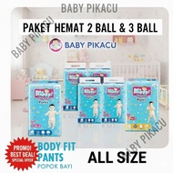 [2 BALL] [3 BALL] BABY HAPPY BABYPopok Pants S38|M32|L28|XL26|XXL24 Fast Absorption, Leak-Proof