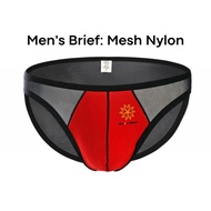 Men's Brief : Mesh Underwear (Brave Person BP1142)