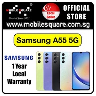 Samsung A55 5G (128GB/256GB/8GB RAM) - 1 Year Samsung Singapore Local Warranty