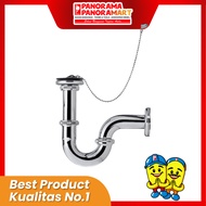 American Standard - Drain Pipe P-Trap/ With Chain Plug/ F8M193Z0-0GADY0000 AFUR WAST AMSTAD ANGSA P 