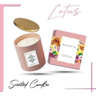 Mallorie Au Relaxing Floral Scented Candle Mallorie Au Imported from Australia, Porcelain Material 2