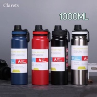 aqua flask Tumbler Hot and Cold Large Capacity Thermos Tumbler Outdoor Sports Bottle Stainless Steel