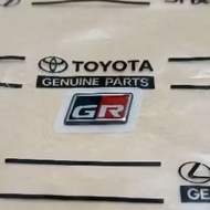 GR sticker steering wheel emblem GR steering wheel fortuner original