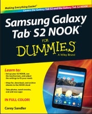 Samsung Galaxy Tab S2 NOOK For Dummies Corey Sandler