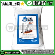 [Instant] PLAMIR TEMBOK KING KONG KINGKONG 1 KG 1KG KILOAN ECERAN INSTANT POWDER SEMEN DEMPUL TUTUP 