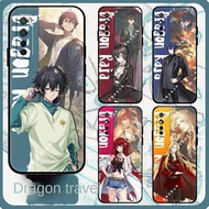 OPPO A5 A9 A31 2020 A8 A5S AX5S A12 A57 A77 A77S R11S Plus R15 R17 Pro 230806 Black soft Phone case LOVRY TOWER Dragon Raja anime