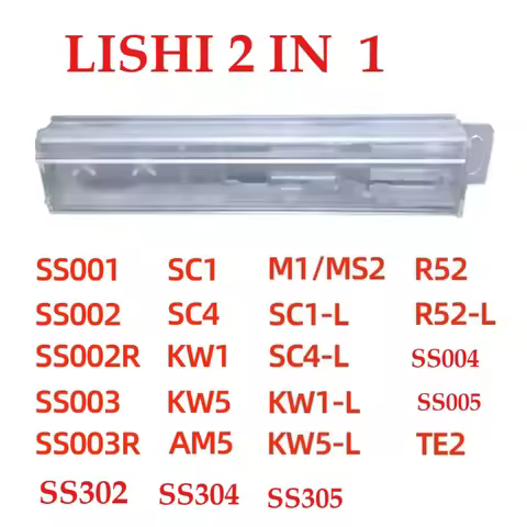 SC1 SC4 KW1 M1/M2 AM5 KW5 M1/MS2 SS001 SS002 SS005 SS004 SS304 SS305 TE2 R52 R52L 2in1 Locksmith Too