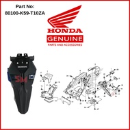 SM Rear Fender ( 80100-K59-T10ZA ) Vario125 150 160 💯 Honda Original Ready Stock