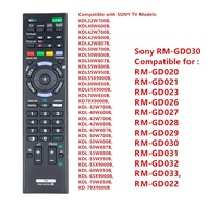 Sony RM-GD030 LED LCD TV Remote Control Compatible With GD023 GD033 RM-GD031 RM-GD032 RM-GD026 RM-GD