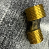 Double neple 3/4 inch to 1/2 inch