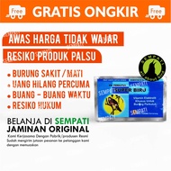 PIL PERKUTUT SUPER BIRU EKA FARMA SUPER BIRU PIL JAMU BURUNG PERKUTUT ISI 12 VITAMIN ELEKTROLIT SPRB