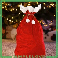 [ Large Christmas Gift Bag, Christmas Sack, Santa Bag with Drawstring for Storing Christmas Packages