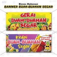 FRUIT STORE BANNERDesign - STORE FRUIT SELLING SHOP/ MORNING MARKET/ BANNER/ (A1-FG001)