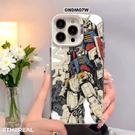 ETHEREAL CASE OPPO RENO 7 7Z 8 8T 8Z 10 11 11F 12 12F A96 4G 5G CASING GUNDAM MODIEF WHITE