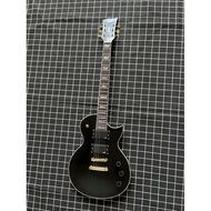 ESP LTD Deluxe EC-1000 Electric Guitar EMG Pickups Black Abalone Shell Inlay Professional Guitar