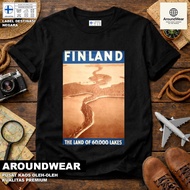 FINLAND 30 SOUVENIR T-SHIRT, WEAR ORIGINAL FINLAND COUNTRYTAG, PREMIUM SOUVENIR MATERIAL, GIFT