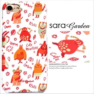 【Sara Garden】客製化 手機殼 蘋果 iPhone6 iphone6S i6 i6s 可愛怪獸 保護殼 硬殼