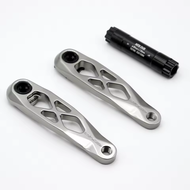 EVOSID Hollow Forged MTB Crankset 170mm DUB-Spec CNC Machined High-Strength HollowTech Integrated Cr