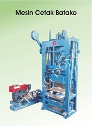 mesin press batako diesel