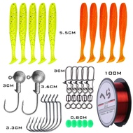 FRRTC Spinning Rod Reel Set Fishing Rod Fishing Reel with Fishing Line Fishing Lure Full Set for Bas